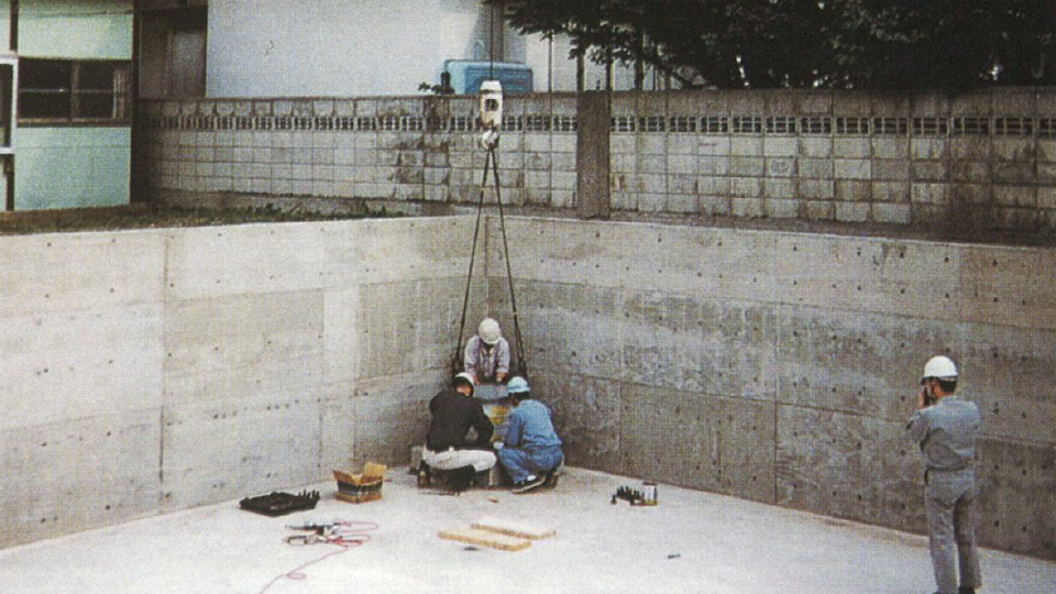 免震装置、設置取付け工事